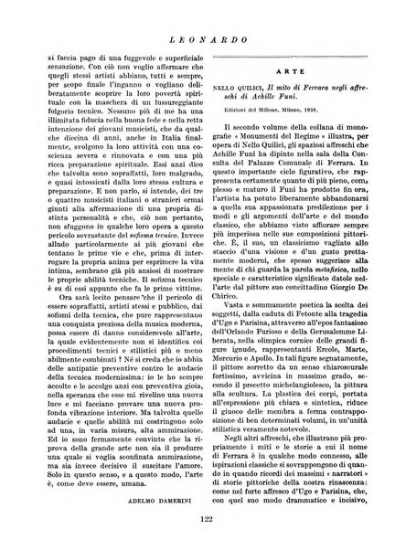 Leonardo rassegna mensile della coltura italiana