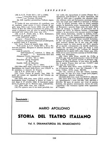 Leonardo rassegna mensile della coltura italiana