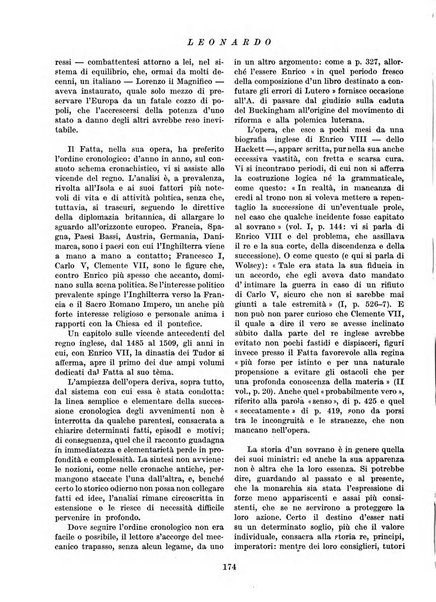 Leonardo rassegna mensile della coltura italiana