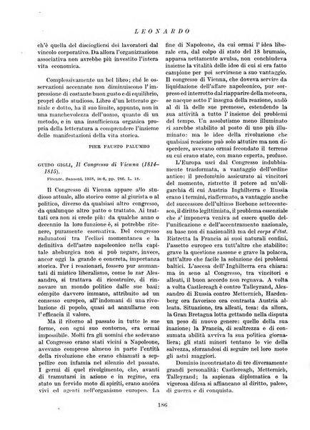 Leonardo rassegna mensile della coltura italiana