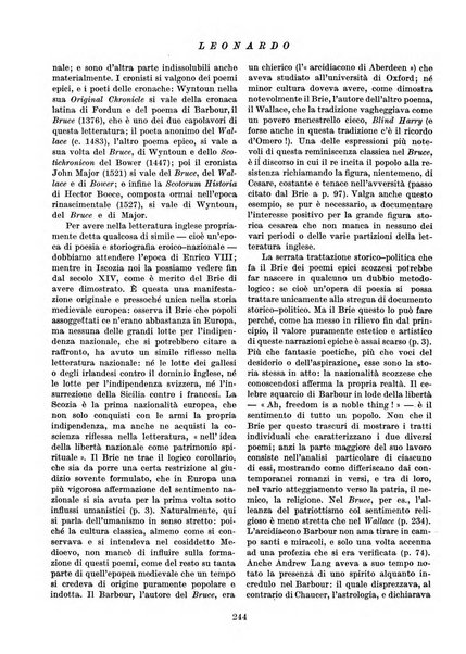 Leonardo rassegna mensile della coltura italiana