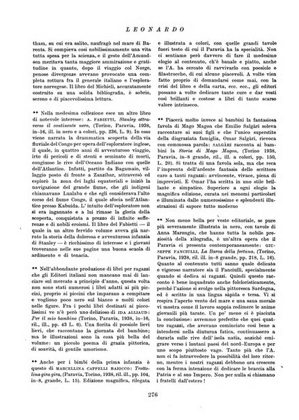 Leonardo rassegna mensile della coltura italiana