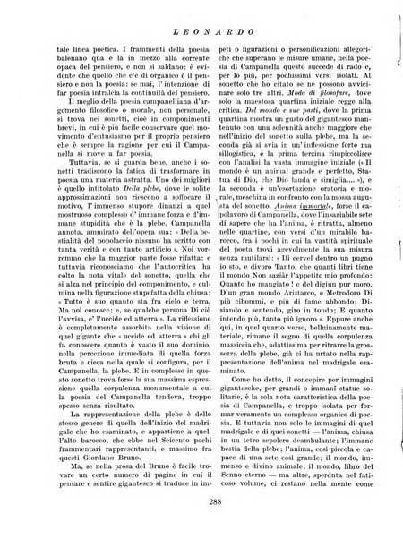 Leonardo rassegna mensile della coltura italiana