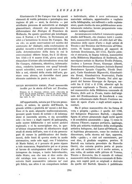 Leonardo rassegna mensile della coltura italiana