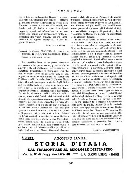 Leonardo rassegna mensile della coltura italiana