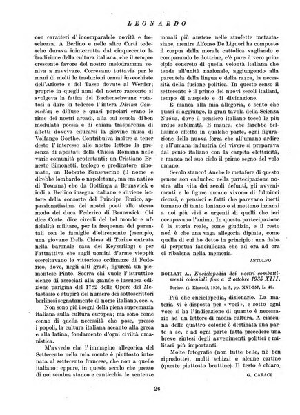 Leonardo rassegna mensile della coltura italiana