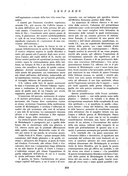 Leonardo rassegna mensile della coltura italiana