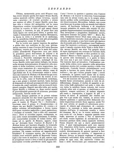 Leonardo rassegna mensile della coltura italiana