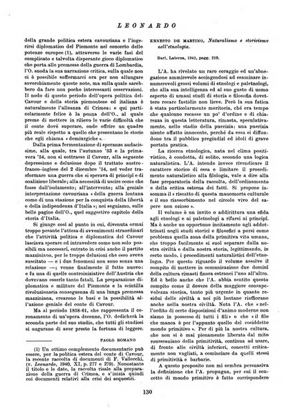 Leonardo rassegna mensile della coltura italiana