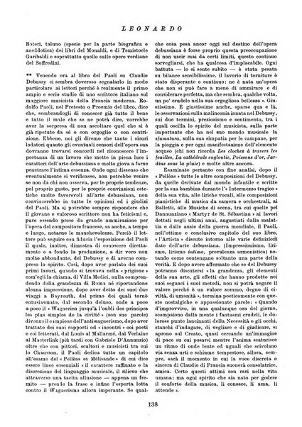 Leonardo rassegna mensile della coltura italiana