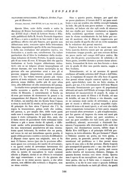 Leonardo rassegna mensile della coltura italiana