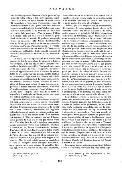 Leonardo rassegna mensile della coltura italiana