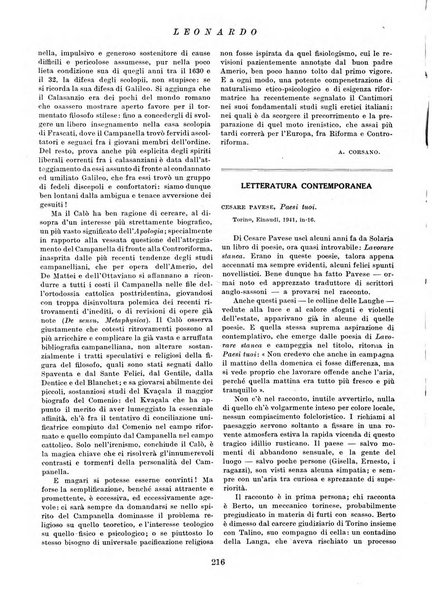 Leonardo rassegna mensile della coltura italiana