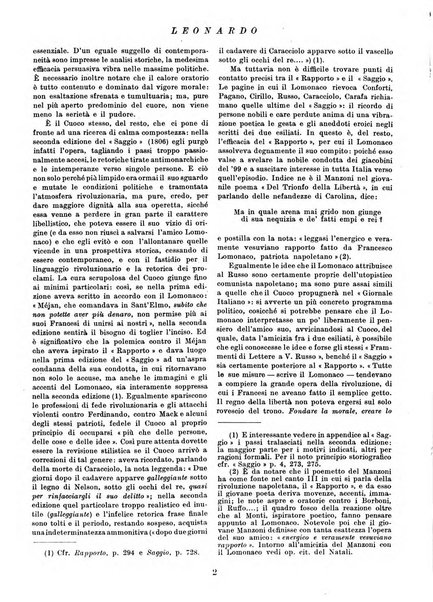 Leonardo rassegna mensile della coltura italiana