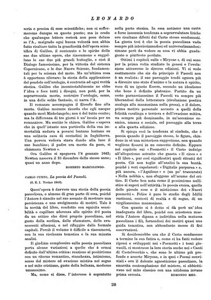 Leonardo rassegna mensile della coltura italiana