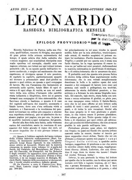 Leonardo rassegna mensile della coltura italiana