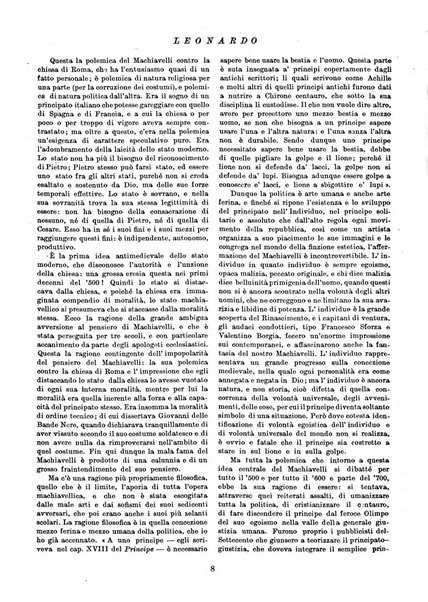 Leonardo rassegna mensile della coltura italiana