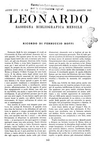 Leonardo rassegna mensile della coltura italiana