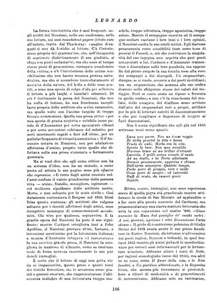 Leonardo rassegna mensile della coltura italiana