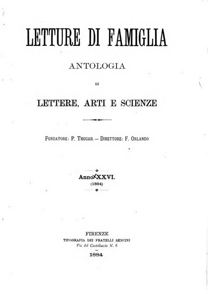 Letture di famiglia giornaletto