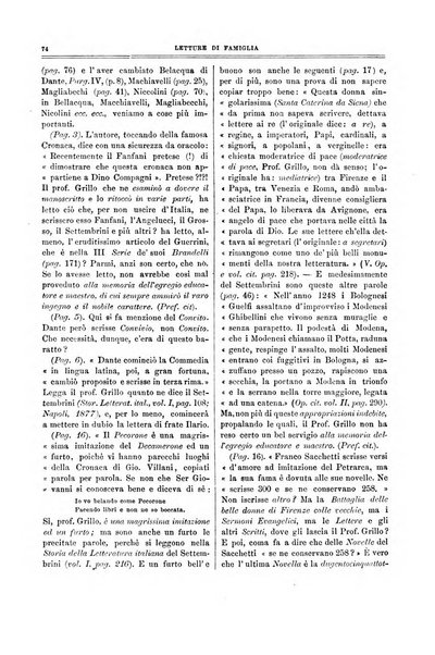 Letture di famiglia giornaletto