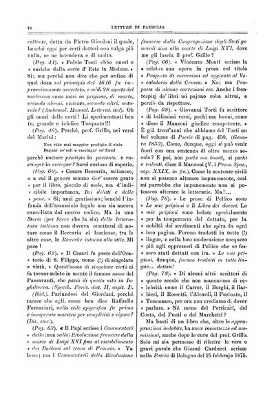 Letture di famiglia giornaletto