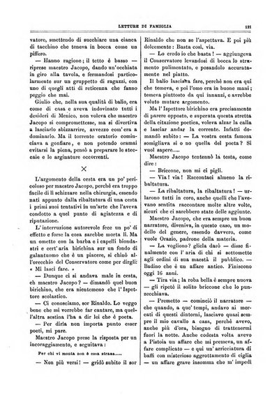 Letture di famiglia giornaletto