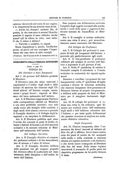 Letture di famiglia giornaletto