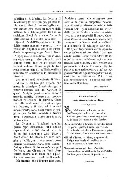 Letture di famiglia giornaletto