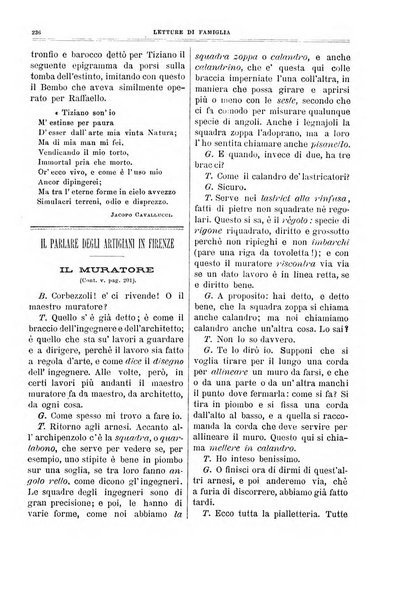 Letture di famiglia giornaletto