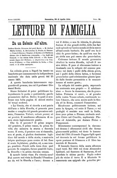 Letture di famiglia giornaletto