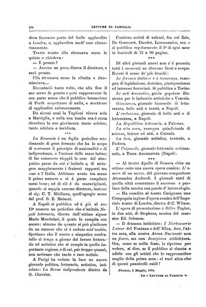 Letture di famiglia giornaletto