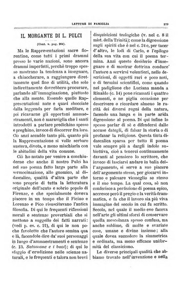 Letture di famiglia giornaletto