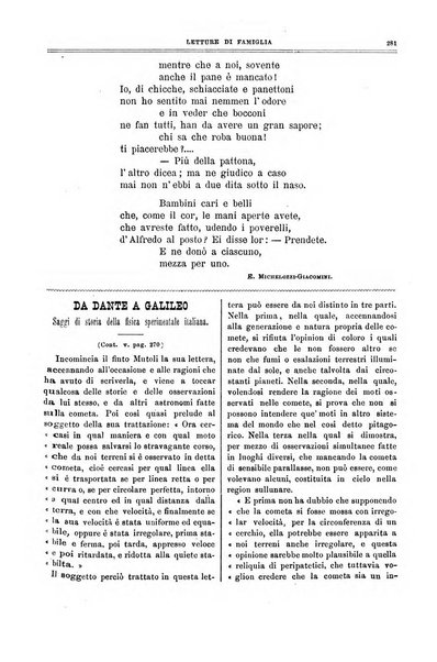 Letture di famiglia giornaletto