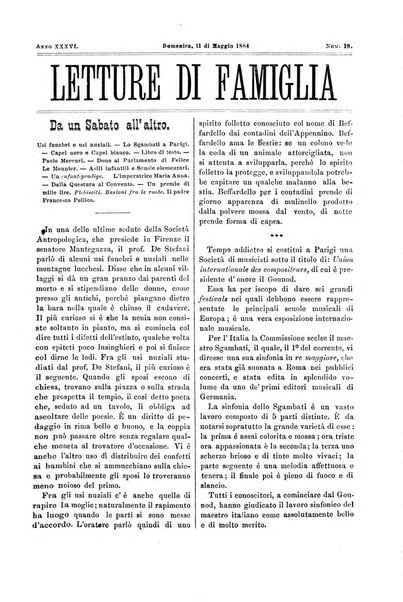 Letture di famiglia giornaletto