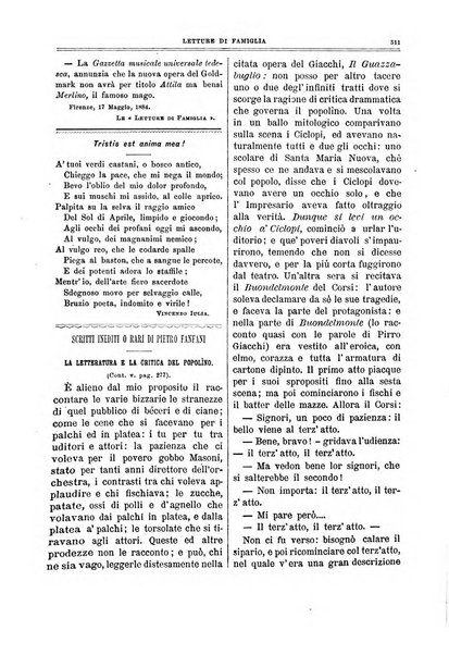 Letture di famiglia giornaletto