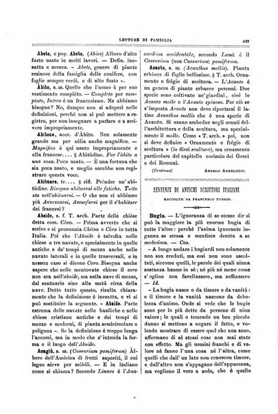 Letture di famiglia giornaletto