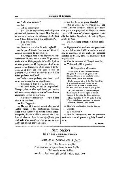 Letture di famiglia giornaletto