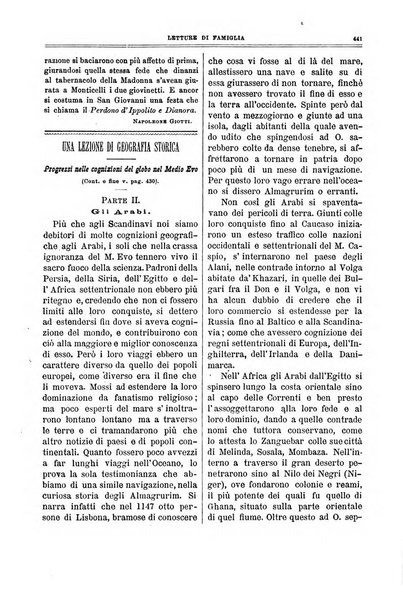 Letture di famiglia giornaletto