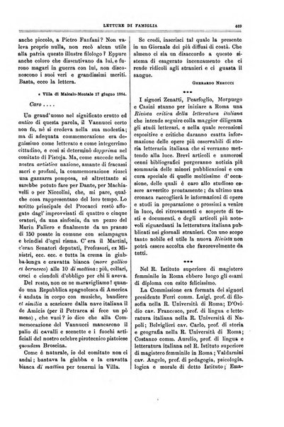 Letture di famiglia giornaletto