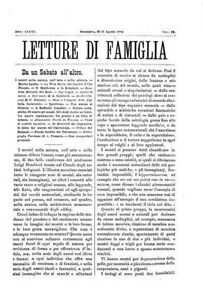 Letture di famiglia giornaletto