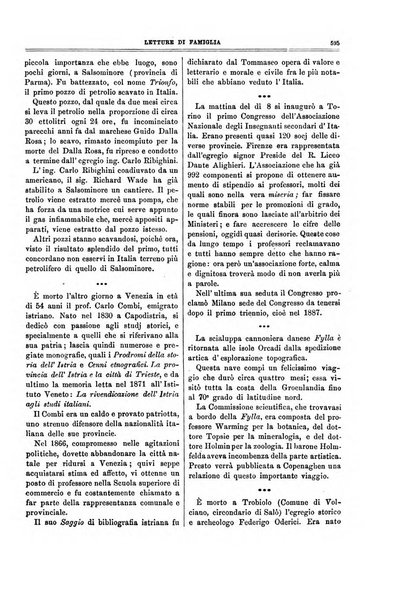 Letture di famiglia giornaletto