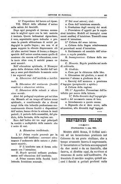 Letture di famiglia giornaletto