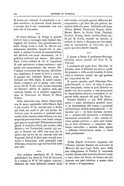 Letture di famiglia giornaletto