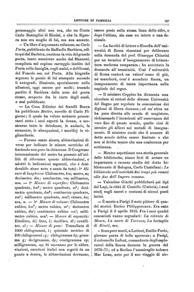 Letture di famiglia giornaletto