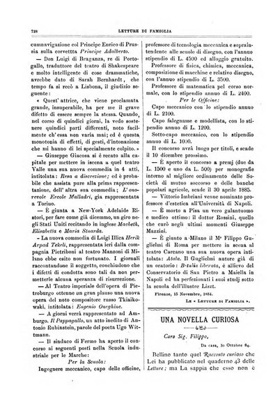 Letture di famiglia giornaletto