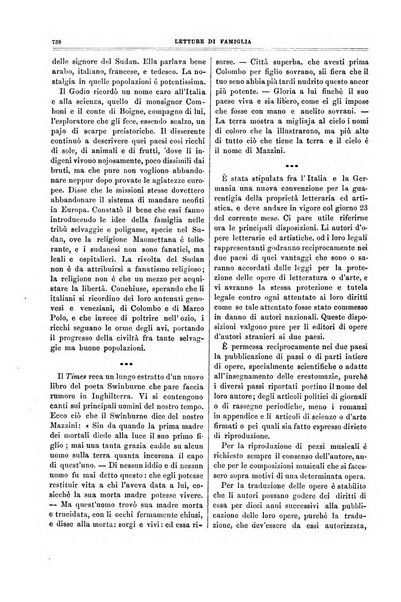 Letture di famiglia giornaletto