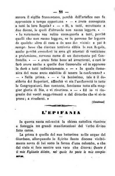 Letture francescane periodico mensile religioso dedicato ai figli terziarii di san Francesco d'Assisi