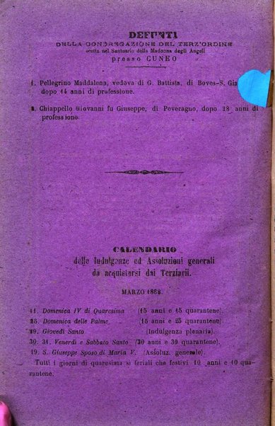 Letture francescane periodico mensile religioso dedicato ai figli terziarii di san Francesco d'Assisi