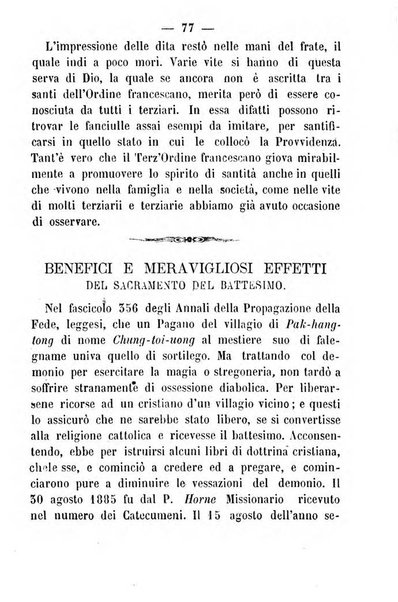 Letture francescane periodico mensile religioso dedicato ai figli terziarii di san Francesco d'Assisi